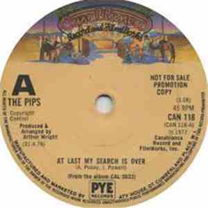 The Pips - At Last My Search Is Over album flac