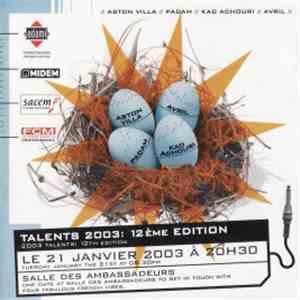 Various - Talents 2003 : 12ème Edition album flac
