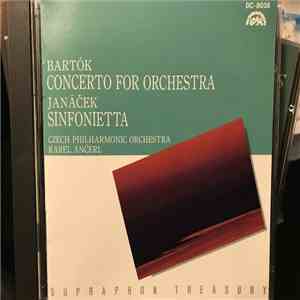 Béla Bartók, Leoš Janáček, Karel Ančerl, The Czech Philharmonic Orchestra - Concerto For Orchestra album flac