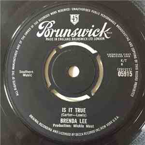 Brenda Lee - Is It True album flac