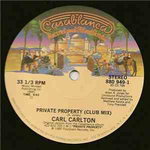 Carl Carlton - Private Property album flac
