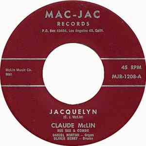 Claude McLin His Sax & Combo - Jacquelyn album flac