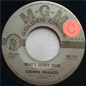 Connie Francis - Who's Sorry Now / You Were Only Fooling album flac