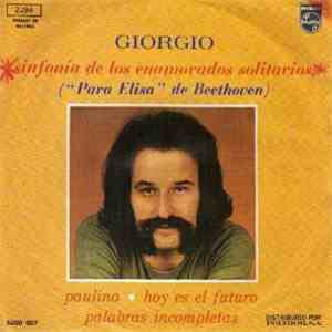 Giorgio - Sinfonia De Los Enamorados Solitarios (Lonely Lovers Symphony - Für Elise) album flac