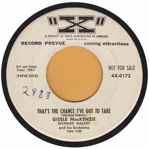 Gisele MacKenzie - That's The Chance I've Got To Take / Pepper-Hot Baby album flac