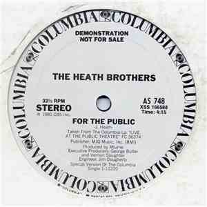 Heath Brothers - For The Public album flac