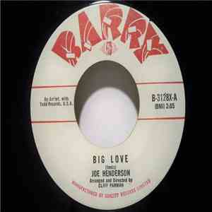 Joe Henderson  - Big Love / After loving You album flac
