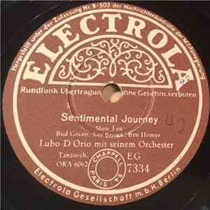 Lubo D'Orio Mit Seinem Orchester - Sentimental Journey / Temptation album flac
