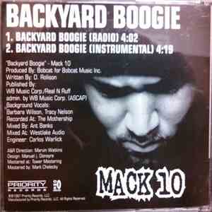 Mack 10 - Backyard Boogie album flac
