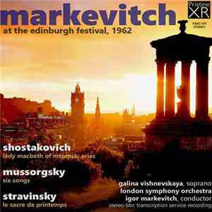 Markevitch - At The Edinburgh Festival, 1962 album flac