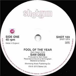 Sam Dees - Fool Of The Year album flac