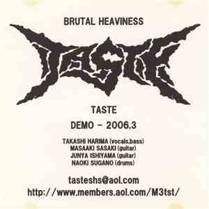 Taste  - Demo - 2006,3 album flac