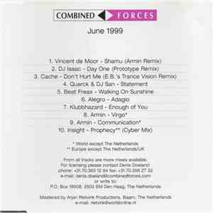 Various - Combined Forces June 1999 album flac