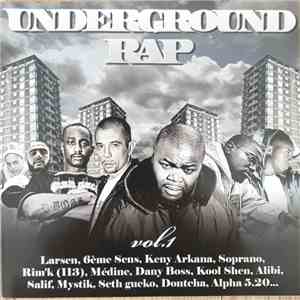 Various - Underground Rap vol.1 album flac