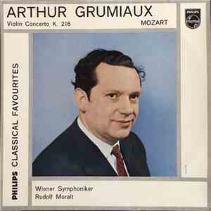 Wolfgang Amadeus Mozart / Arthur Grumiaux / Wiener Symphoniker / Rudolf Moralt - Violinkonzert G-Dur KV 216 album flac