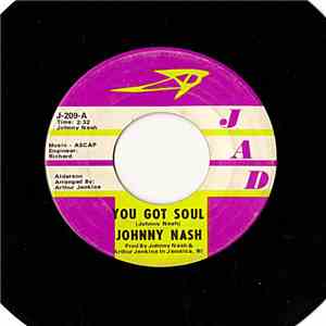 Johnny Nash - You Got Soul / Don't Cry album flac