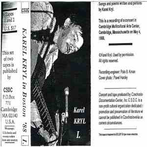 Karel Kryl - In Boston ´88 album flac