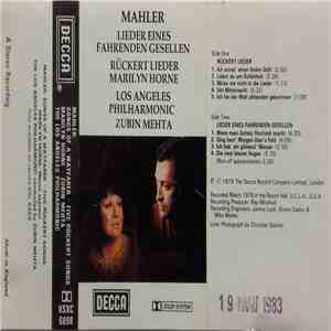 Marilyn Horne, Zubin Mehta, Mahler - Songs Of A Wayfarer / Five Rückert Songs album flac
