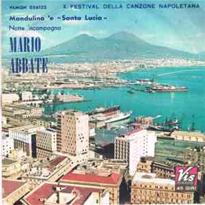 Mario Abbate  - Mandulino 'E «Santa Lucia» album flac