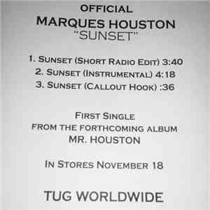 Marques Houston - Sunset album flac