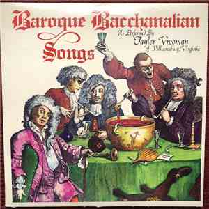 Tayler Vrooman - Baroque Bacchanalian Songs album flac
