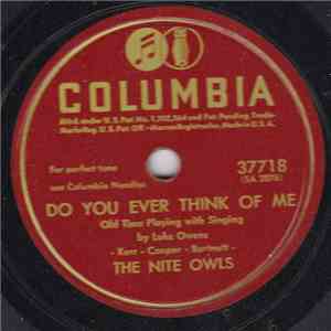 The Nite Owls  - Do You Ever Think Of Me / Married Man Blues album flac
