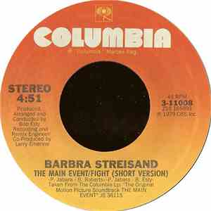 Barbra Streisand - The Main Event / Fight album flac