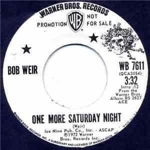 Bob Weir - One More Saturday Night album flac