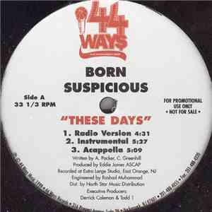 Born Suspicious - These Days album flac