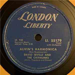 David Seville And The Chipmunks - Alvin's Harmonica / Mediocre album flac