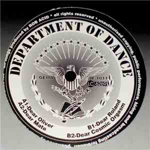 Department Of Dance - Vol. 1 album flac