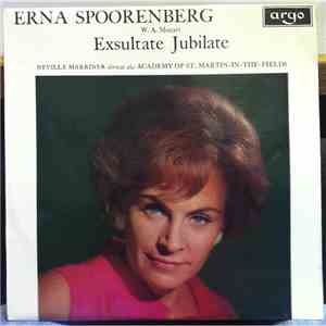 Erna Spoorenberg, Wolfgang Amadeus Mozart - Exsultate Jubilate album flac