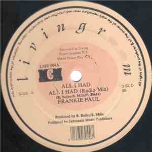 Frankie Paul - All I Had album flac