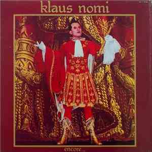 Klaus Nomi - Encore ... album flac