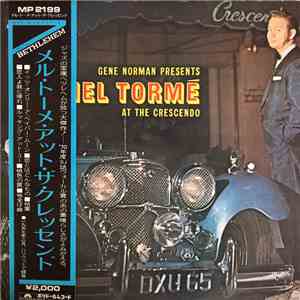 Mel Tormé - Gene Norman Presents Mel Torme At The Crescendo album flac