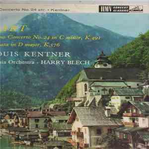 Mozart ‧ Louis Kentner ‧ Philharmonia Orchestra ‧ Harry Blech - Piano Concerto In C Minor, K.491 ‧ Sonata In D Major, K.576 album flac