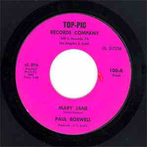 Paul Boswell  - Mary Jane / I'm Goin' Away album flac