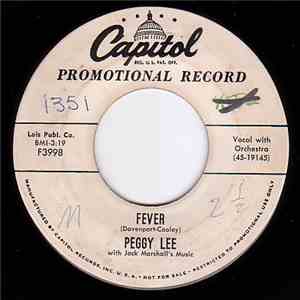 Peggy Lee - Fever / You Don't Know album flac