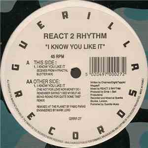React 2 Rhythm - I Know You Like It album flac
