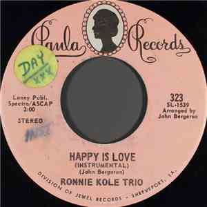Ronnie Kole Trio - Happy Is Love album flac