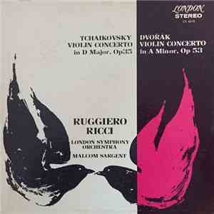 Tchaikovsky, Dvořák / Ricci, Sargent, London Symphony Orchestra - Violin Concertos album flac