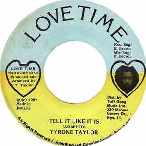 Tyrone Taylor - Tell It Like It Is album flac