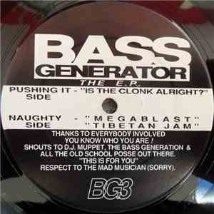 Various - Bass Generator The E.P. album flac