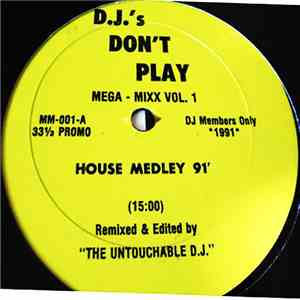 Various - D.J.'s Don't Play - Mega Mixx Vol.1 album flac