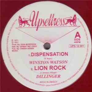Winston Watson  / Dillinger - Dispensation / Lion Rock album flac