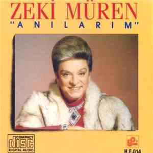 Zeki Müren - Anilarim album flac