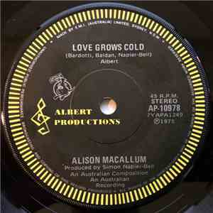 Alison MacCallum - Love Grows Cold album flac