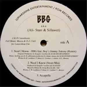 BBG - Need 2 Know / King & Queen album flac