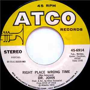 Dr. John - Right Place Wrong Time album flac