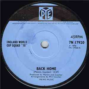England World Cup Squad "70" - Back Home album flac